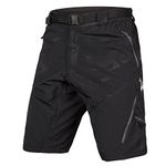 Endura Men's Hummvee Shorts Mit Innenfutter Board, Black Camouflage, M