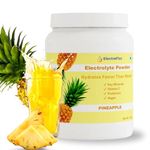 ElectroFizz Electrolyte Powder 100 servings | Electrolyte Powder with Probiotics & Vitamin C | Instant Energy Drink for Workout for Men & Women- 1 Kg Jar Pack (Pineapple)