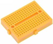 6pcs Mini Solderless Prototype Breadboard 170 Tie-points for Arduino Yellow