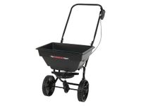 The Workplace Depot 25kg Lawn Spreader – Heavy-Duty Push Broadcast Spreader with Adjustable Flow Rate & Large PVC Hopper – Ideal for Fertiliser, Grass Seed & Grit Salt