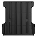 LASFIT 5.5FT Truck Bed Mat for Ford F-150 2026 2025 2024 F150 Lightning Custom Fit for 67.1 inch Bed Box All Weather Protector TPE Bed Liner Durable Easy Clean- Black-Not Fit for Drop in Bedlienr