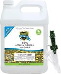 Natural Armor 45% Vinegar Industrial Strength Concentrate - Extra Strength - 9X Stronger Than Regular Vinegar (128 Oz Gallon)