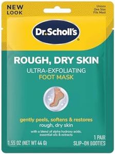 Dr. Scholl's Ultra Exfoliating Foot Mask Gently Peels & Softens, 1 Pair Slip-on Booties Foot Mask 1.55 oz