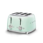 Smeg TSF03PGEU Toaster 4 slices 50's Style Color : pastel green
