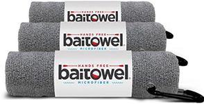 Bait Towel 3 Pack Gray fishing towe