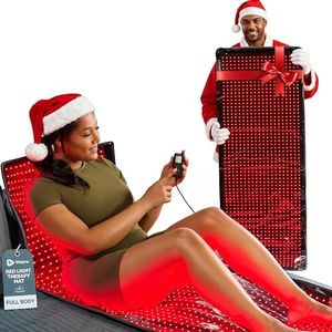 Lifepro Infrared Red Light Therapy for Body Wrap - Lessens Pain, and Enhances Recovery - Red Light Therapy Mat for Whole Body Care - Featured 3 Modes - Red Light Therapy Blanket uses 660nm & 850nm