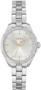 Hugo Boss Sage Stainless Steel Silver White Dial Women's Watch