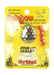 Northland Fishing Tackle Walleye Spinner Rig #4 Colorado Blade Hammered Nickle