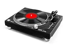 Gemini Sound 2 Speed Belt Drive Vinyl Record Player DJ Turn Table for Home Stereo with USB Interface and Audacity Software Included