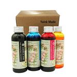 Yaink Made 4 Colors Compatible Ink Refill kit for 250/251 225/226 125/126 270/271 1200 2200 1500 2500 PG210 CL211 PG245 CL246 ect,Suit PIXMA iP7220, MG5420, MG5520, MG6420, MX722, MX922 Ect Printers