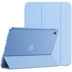 JETech Case for iPad 10 (10.9-Inch, 2022 Model, 10th Generation), Slim Stand Hard Back Shell Cover with Auto Wake/Sleep (Blue)