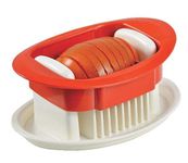 Shopmart Plastic and Stainless Steel Tomato Slicer Tomato Slicer & Cutter Salad Maker