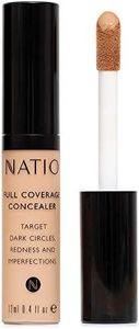 Natio Australia Full Coverage Concealer Medium 12ml - Concealer for Brightening Under Eyes & Blemishes - Conceals, Corrects, Covers - Vegan Friendly