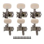 Yibuy 3R3L Guitar Machine Heads Guitar Tuner Tuning Pegs with 12 Screws