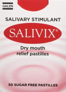Salivix Dry Mouth Pastilles – 50 Pack