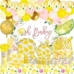 223 PCs Lemon Baby Shower Decoratio