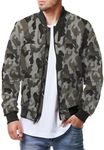 COOFANDY Mens Winter Bomber Jacket 