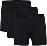 True Classic Ultra-Soft Boxer Briefs for Men, No-Ride Micromodal Mens Underwear.