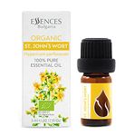 Essences Bulgaria Organic St. John's Wort Essential Oil 5ml | Hypericum perforatum | 100% Pure and Natural | Undiluted | Therapeutic Grade | Family Owned Farm | Steam-Distilled | Non-GMO | Vegan