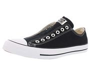 Converse Men's Chuck Taylor All Star Slip Sneaker, Black/White/Black, 11