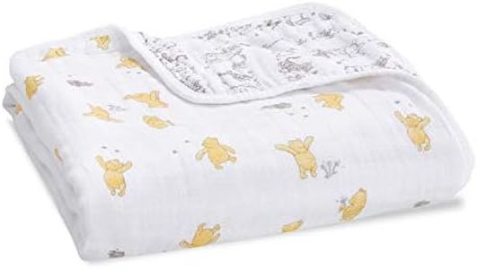 Disney Winnie + Friends - Dandelions Muslin Blanket