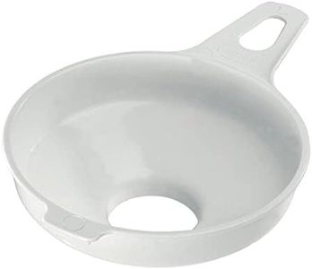 Westmark Entonnoir à Confiture/ Conserve à Grande Ouverture, Diamètre du col de remplissage : 3,7 cm, Plastique, Blanc, 11502270