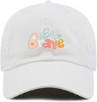 Zipper-G Printed Caps Stylish Cotton Baseball Cap For Men And Women Fashionable Dad Hat Daily Use (White), Free Size