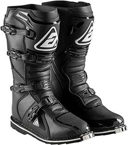 Answer Racing 445178 Powersports Motocross Protection Gear: AR1 Boots, Black, Size 11, 1 Pair