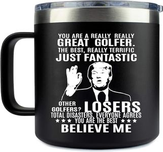 Angie's Box 14Oz Cup - Funny Golfer Mug - Best Golf Gifts for Men Unique - Golf Gifts for Dad from Son Daughter