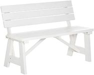 Outsunny Wooden Garden Bench for Ou