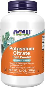 NOW Supplements, Potassium Citrate Powder, 12-Ounce