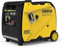 Champion Power Equipment 3600 Watt Dual Fuel Digital Hybrid Inverter - 224cc Engine, 18 hour run time, Ultra-quiet & light, Clean Power hybrid generator, economy mode to save fuel & surge protection