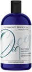 Dr Joe Lab Apricot Kernel Oil - Cold Pressed Pure Natural Moisturizing for hair and skin (16 oz)