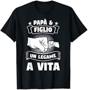 Papa Figlio Un Legame la vita Padre Dono Maglietta