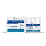 Dr Foot Athlete's Foot Cream | Soothing and Moisturizing | Foot Care for Dry and Cracked Feet | Tea Tree Oil, Menthol Oil, Coconut Oil - 100GM