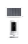 Ring Outdoor Camera Solar (Stick Up Cam) | Outdoor Security Camera with solar panel, 1080p video, Two-Way Talk, Wifi | alternative to CCTV system | 30-day free trial of Ring Subscription Plan