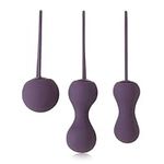 Kegel Balls For Tightening | Kegel Exerciser For Women | Je Joue - Ami 3 Step Kegel Set (Purple)