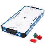 GYMAX Tabletop Air Hockey Game, 40 Inches Air Hockey Table with Powerful 12V Motor, 2 Pucks and 2 Pushers for Game Room Home Office