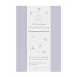 Promptly Journals, A Complete Childhood History Journal - A Prompted Journal for Pregnancy through Age 18, Pregnancy Journal and Baby Book, Baby Memory Book (Lavender)