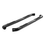 ARIES 213045 3-Inch Round Black Stainless Steel Nerf Bars, No-Drill, Select Ford F-150, F-250, F-350 Super Duty