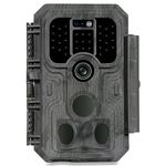 Meidase S5 Wildlife Camera, 48MP 1296P, Trail Camera with H.264 Video, 100ft No Glow Night Vision, 0.1s Trigger Speed Motion Activated, Camera Traps for Outdoor Garden