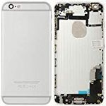 BringUAll Replacement Housing Body Panel Compatible with iPhone 6s with Sim Tray and Volume & Power Keys - Silver Color