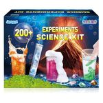 JOPSHEEN 200+ Science Experiments Kit for Kids, STEM Project Educational Science Lab Volcano Toys Birthday Gifts for Boys & Girls, Chemistry Set, Gemstone Dig Learning Activities