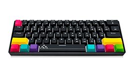 ASCENY One - 60% Mechanical Keyboard, RGB Lights, Spill Proof, Hot-Swappable Optical Switches (Gateron Blue)