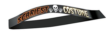 Unique Party 91156 - Satin Halloween Party Scariest Costume Sash