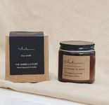 THE UMBRELLA STORE 100% Organic Soy Wax Scented Candle, Autumn Scented Candle Air Fragrance Home, Gift Pack of 1