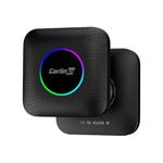 CALMORA Ai Box LED, Android 13, Qualcomm 6225, 8GB+128GB, Wireless CarPlay Android Auto 3-in-1 Dongle Comes with Google Play Store, Streaming Video, Only for the Vehicle with Wired CarPlay Device