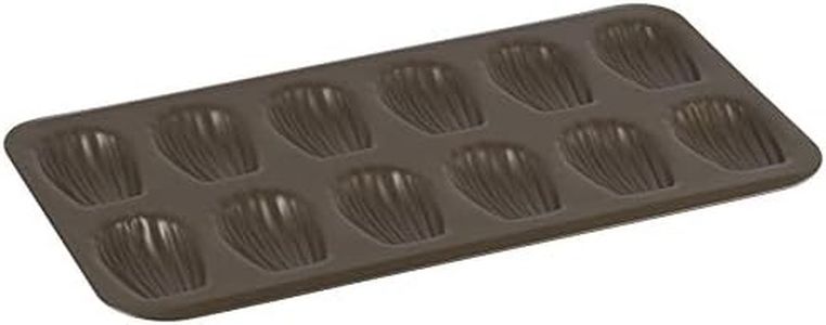 Gobel Non-Stick 12 Madeleines Baking Sheet - 9 1/16" x 8 7/8"