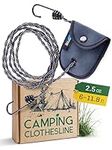 Camping Clothesline (6-12 ft, Refle