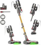 FAMIVAC Corded Vacuum Cleaner,Powerful 600W 60KPa Lightweigh Vacuum Cleaner with Mattress Brush, LED,7M Cord, Self-Standing Vacuum, 6 in 1 Handheld Stick Vacuum for Hardwood,Pet Hair, Carpets
